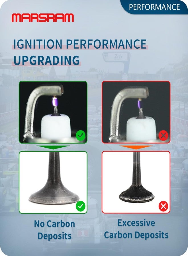 Marsram مجموعة ملفات إشعال Marsram UF549 وشمعات إشعال 9029 (4 قطع) لسيارات نيسان ألتيما، فيرسا، سنترا، كيوب، NV200 موديلات 2007-2012، وإنفينيتي M56، FX50، QX60 موديلات 2013-2015 (بسعة 1.6/1.8/2.0/2.5/5.0/5.6 لتر). - Image 5